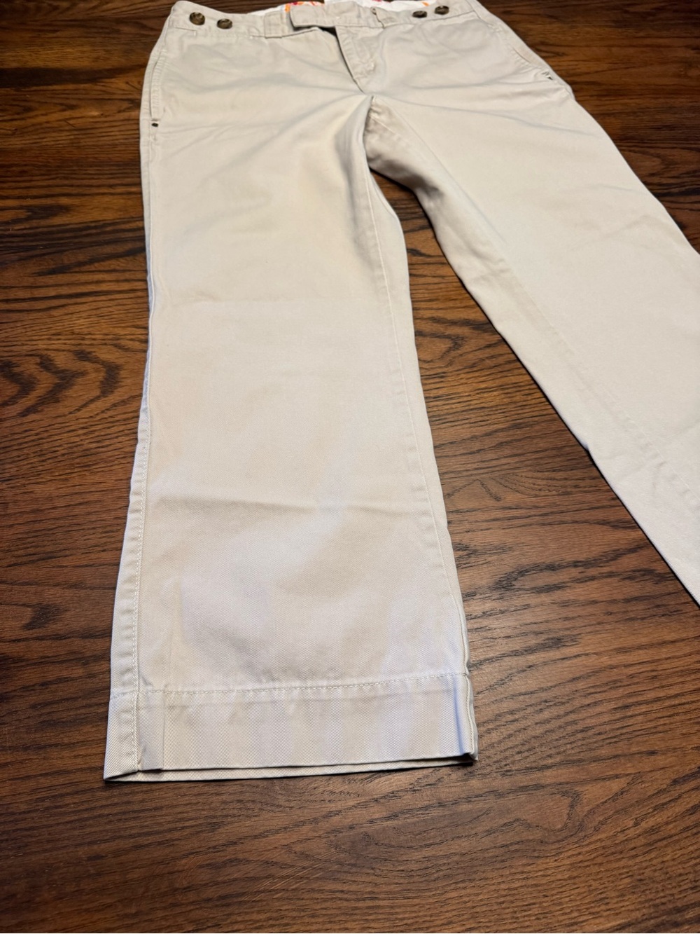 Tommy Hilfiger Women's Khaki Capri Pants Size 2 Low Rise - Picture 7 of 15
